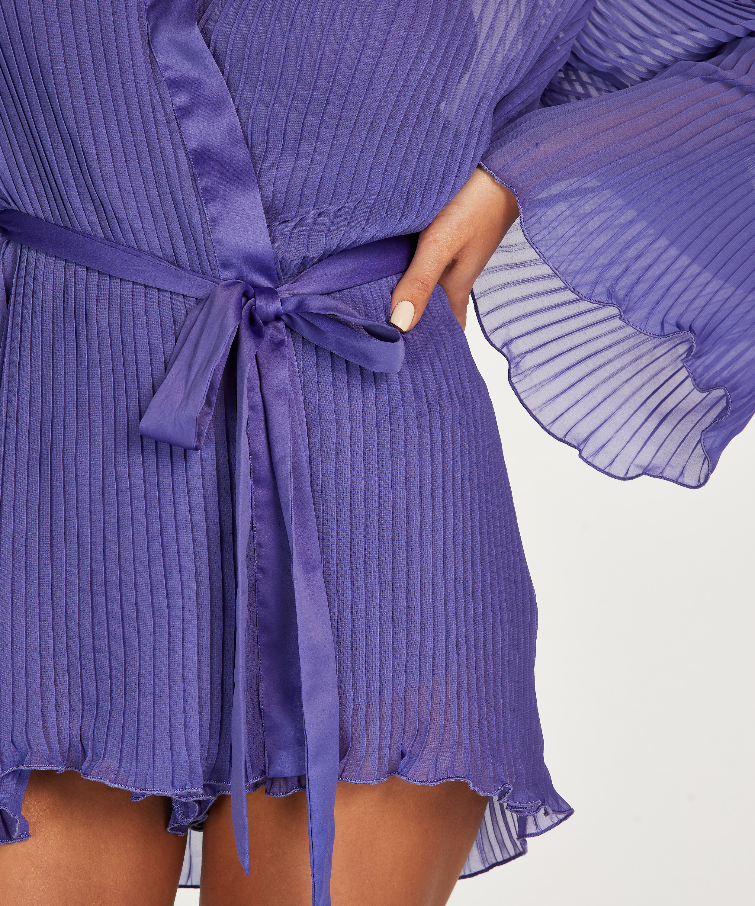 Chiffon Kimono, Purple, main