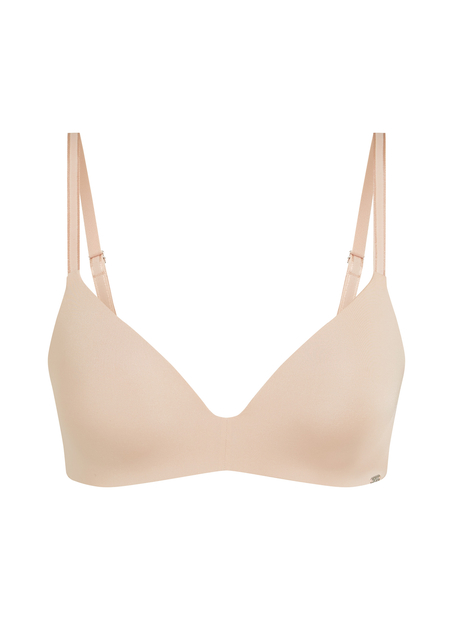 Mona padded non-underwired bra, Beige