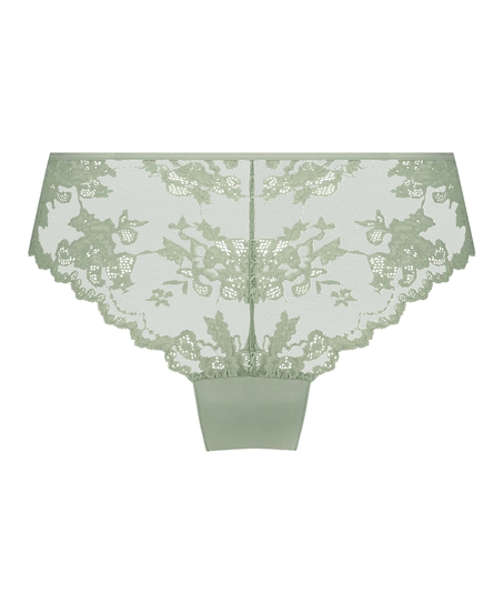 Invisible Lace Back Brazilian, Green