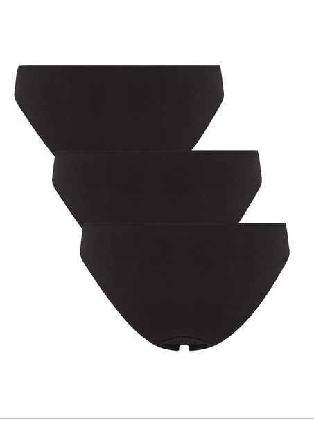 3-Pack Brazilian Kira, Black