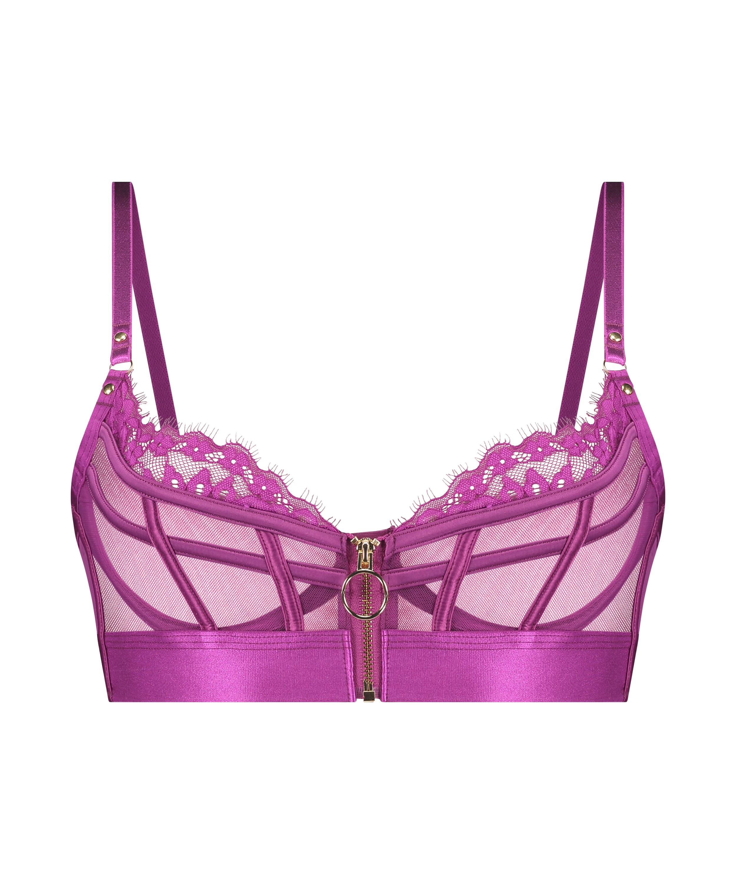 Sable Non-Padded Underwired Bra, Purple, main