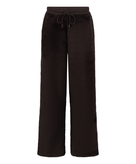 Pant Fluffy Fleece, Brown