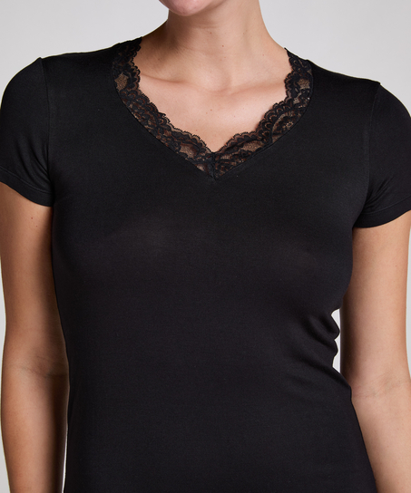 Nightshirt Jersey, Black