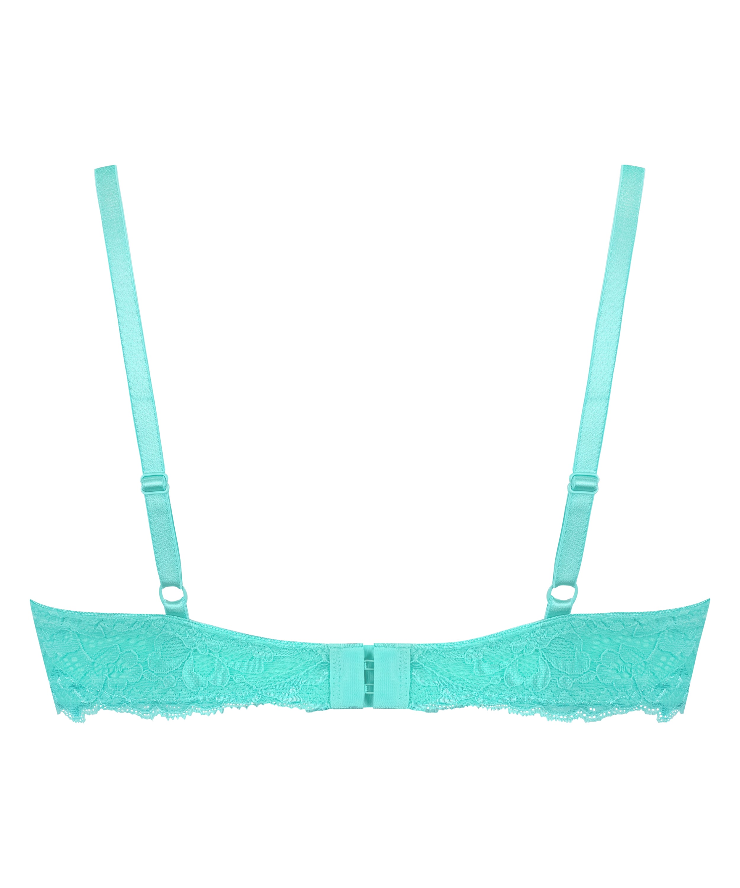 Marine Non-Padded Underwired Bra, Green, main