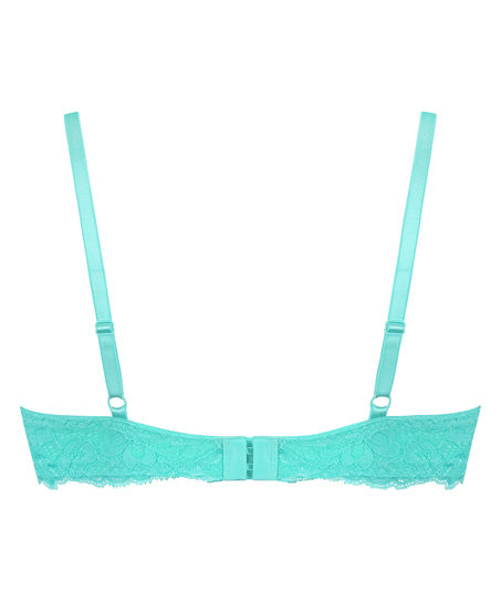 Marine Non-Padded Underwired Bra, Green