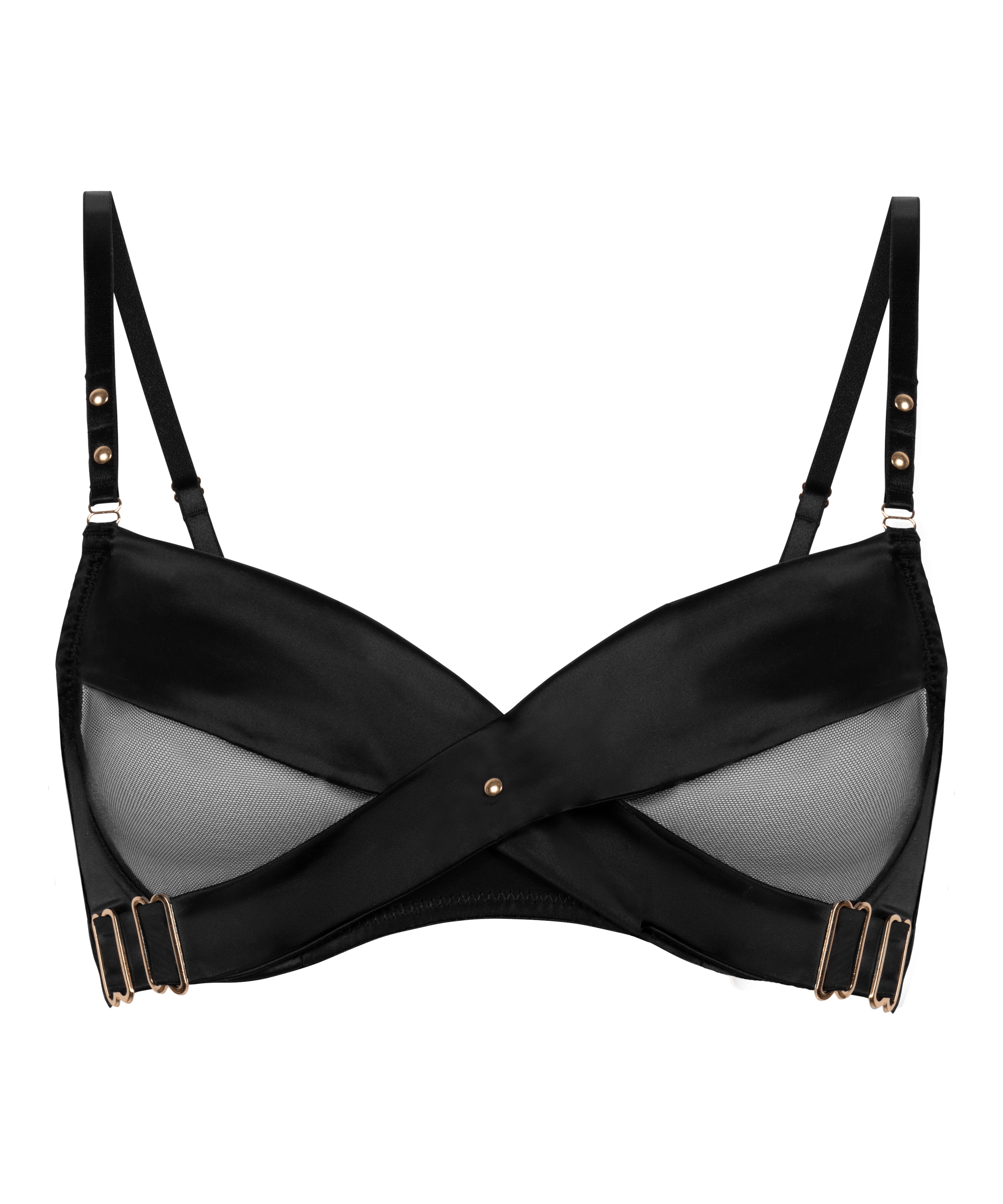 Colette Non-Padded Underwired Bra, Black, main