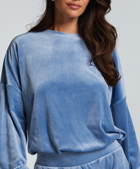 Velours Top, Blue