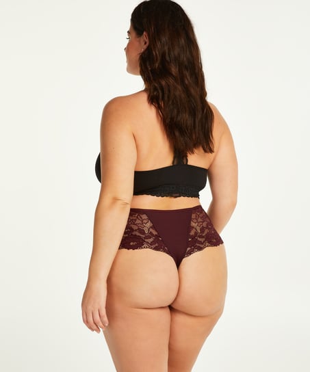 Jolie Curvy thong boxer, Red