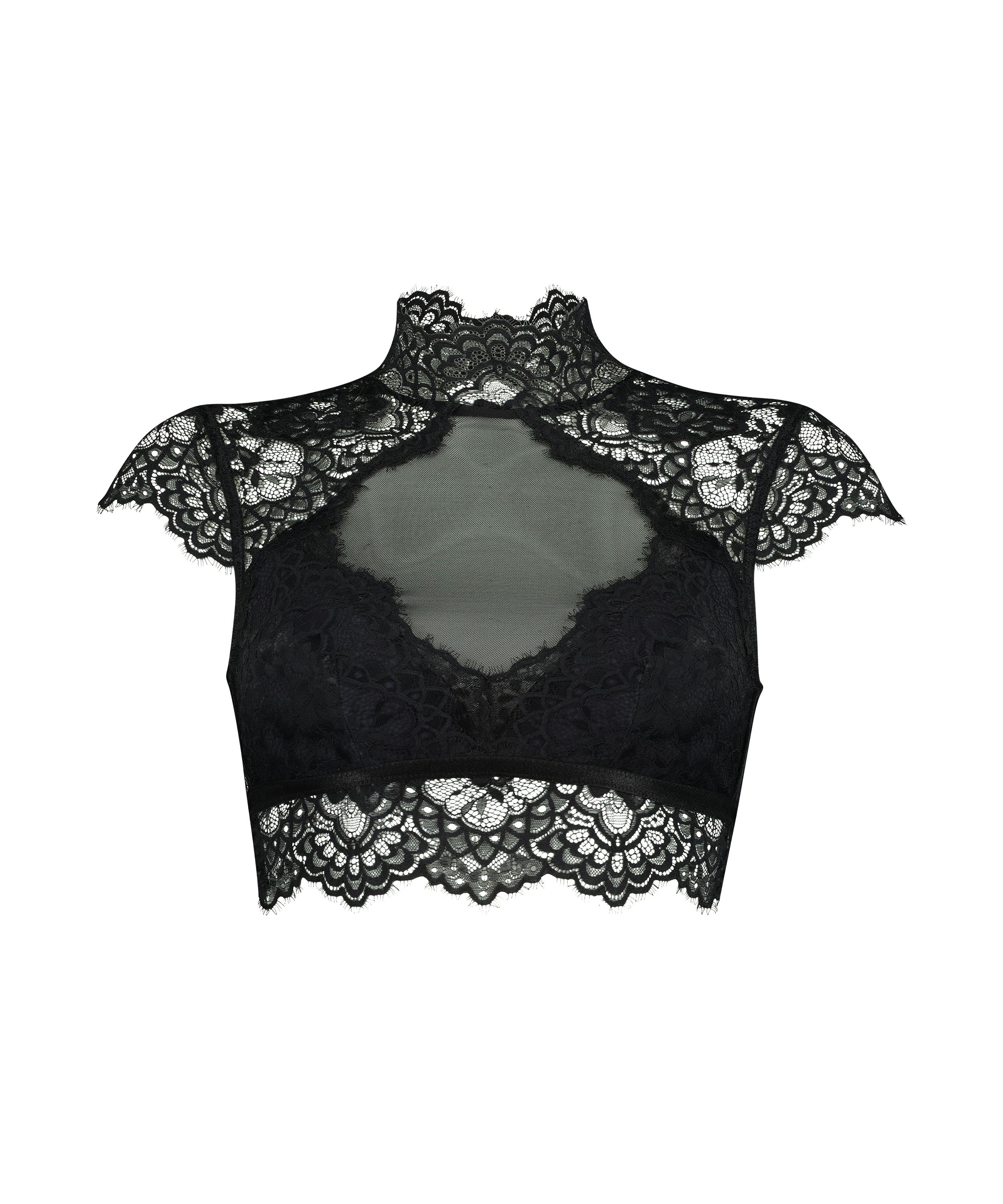 Marilyn Bralette, Black, main