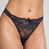 Highleg Tanga Sully, Blue