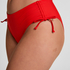 Midi Bikini Bottom Luxe, Red