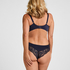 Nina Non-Padded Underwired Minimizer Bra, Blue