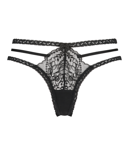 Esther thong, Black