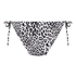 Cheeky Bikini Bottom Leopard, Black