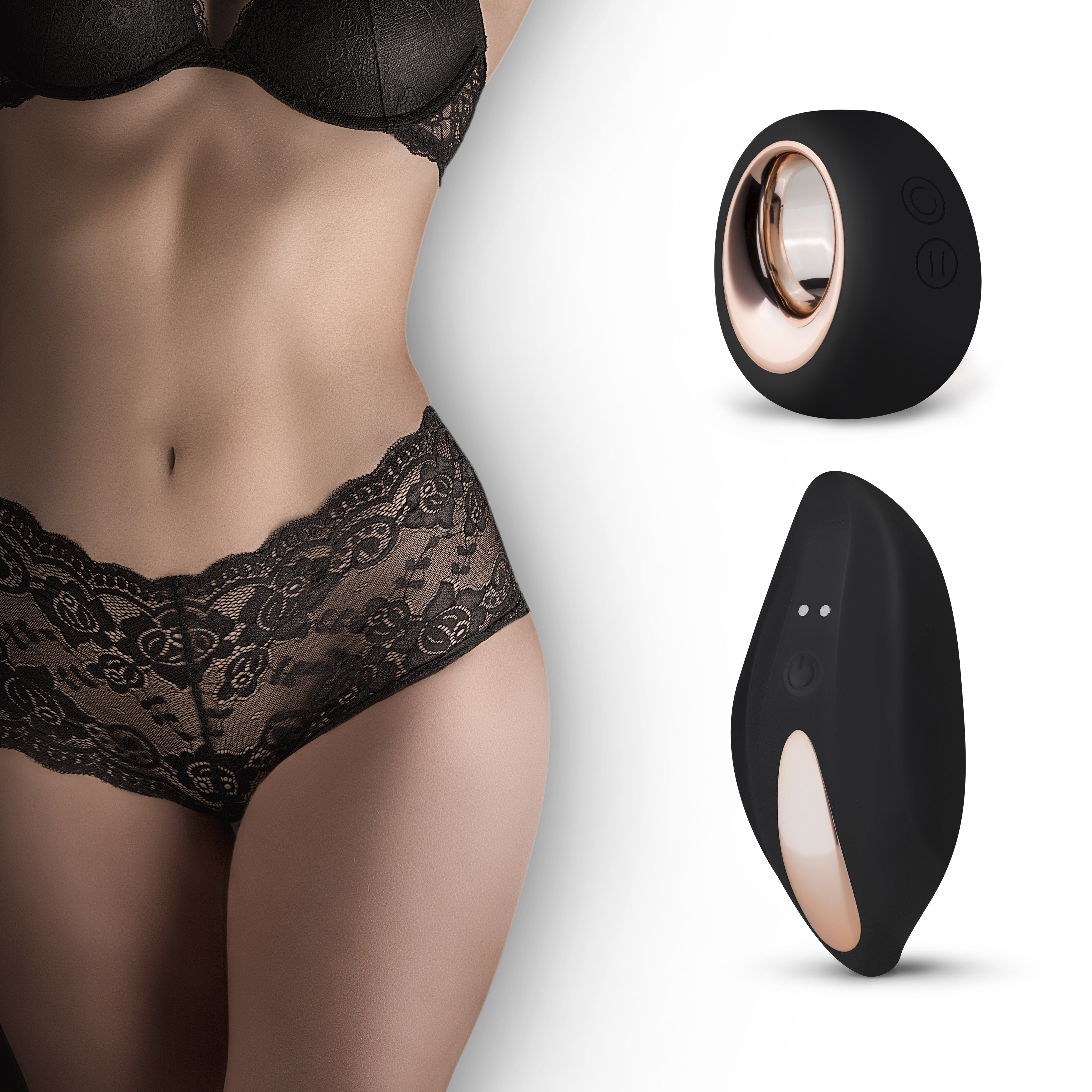 Vibrating Boyshort, Black