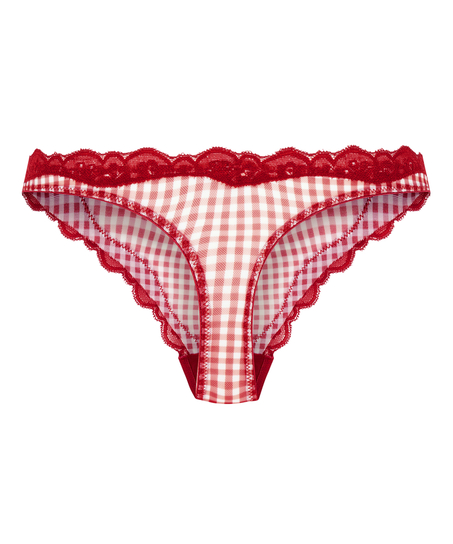 Liz Highleg Thong, Red