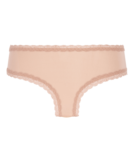 London V-shaped Brazilian, Beige