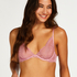 Wies Non-Padded Underwired Bra, Pink