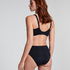 Diva High Knickers, Black