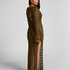 Crochet Maxi Dress, Green