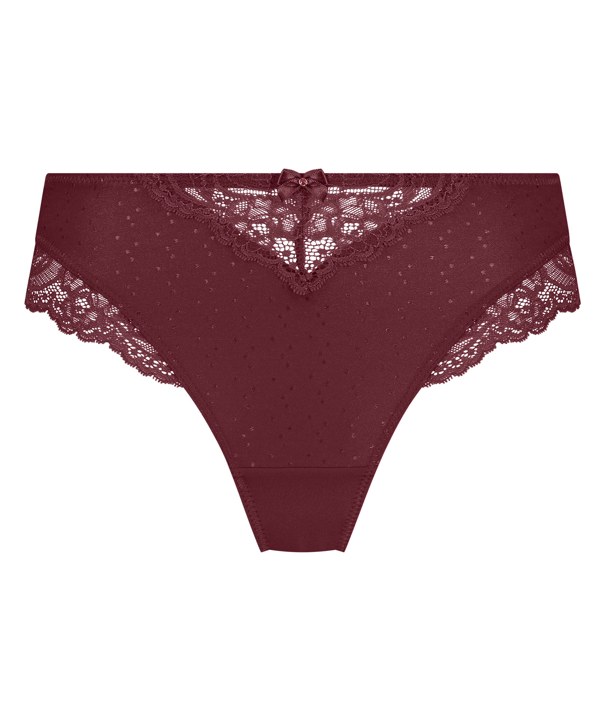 Sophie high knickers, Red