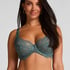 Daisy Non-Padded Underwired Bra, Blue