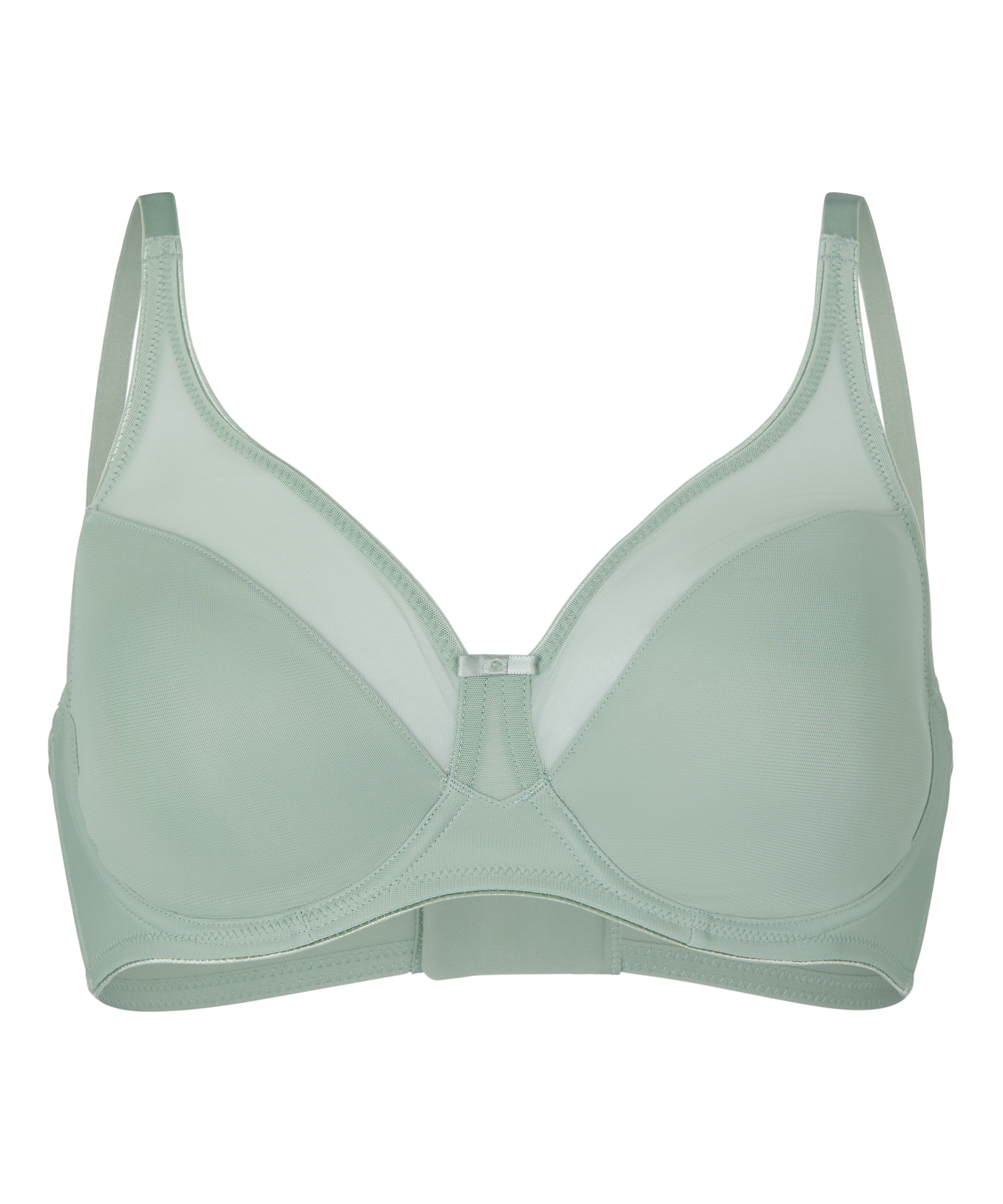 Nina Non-Padded Underwired Minimizer Bra, Green, main