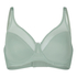 Nina Non-Padded Underwired Minimizer Bra, Green