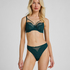 Isadora Non-Padded Underwired Bra, Green