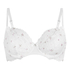 Marine Non-Padded Underwired Bra, White