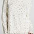 Pyjama Top Loose Pointelle, White
