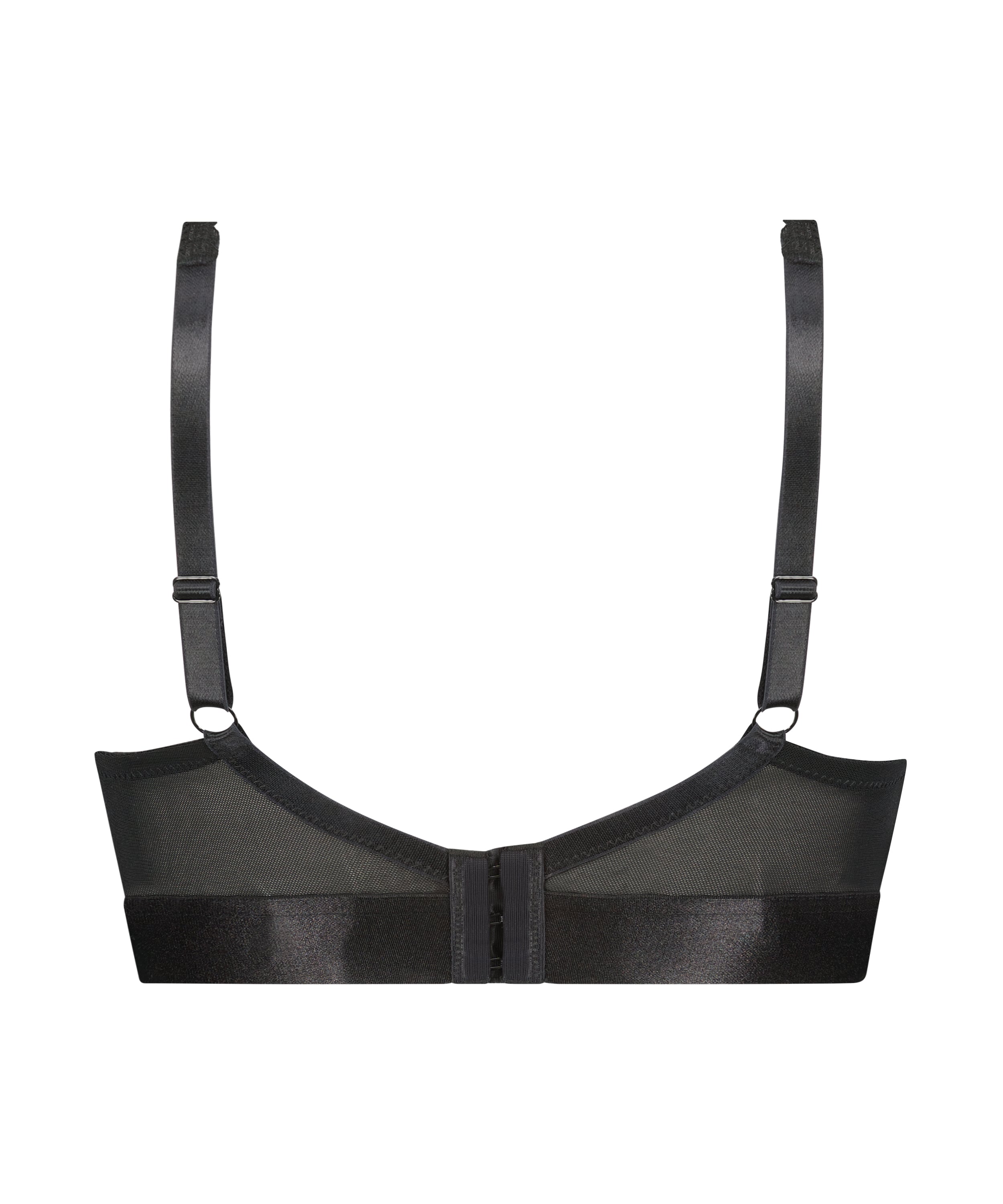 Morgan prosthetic underwireless bra, Black, main