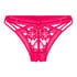 Emmeline Open Crotch Brazilian, Pink
