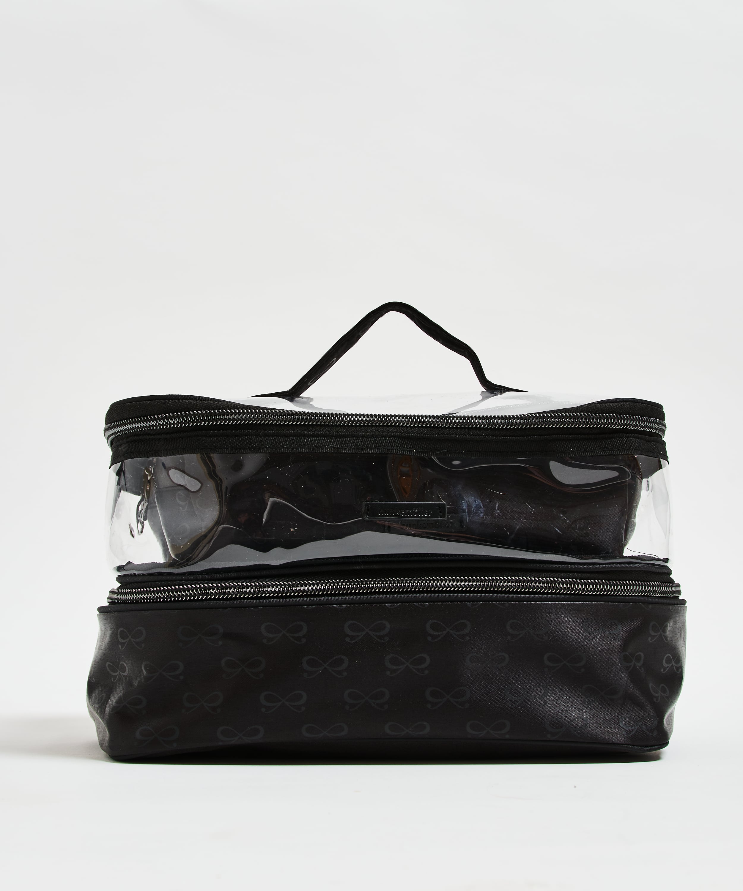 3 pack make-up bag, Black, main