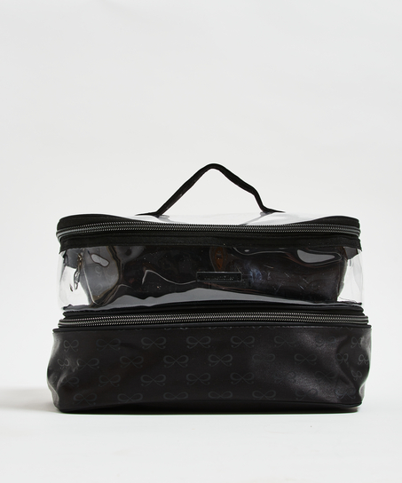 3 pack make-up bag, Black