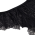 Lace Camille French Knicker, Black