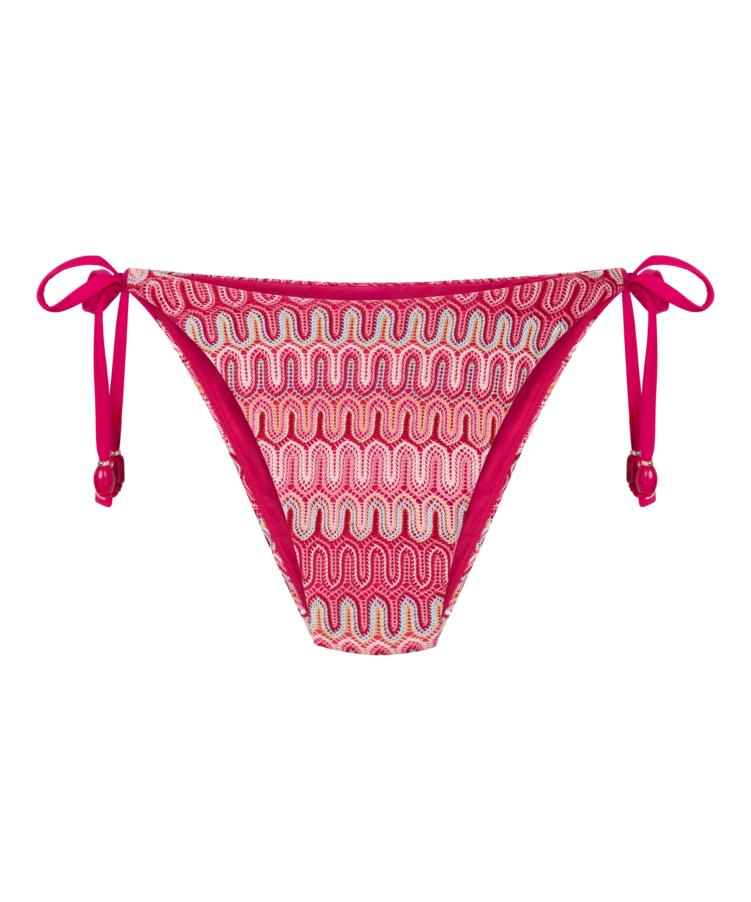 Cali Highleg Bikini Bottom, Pink, main