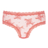 V-shaped Brazilian knickers mesh, Pink