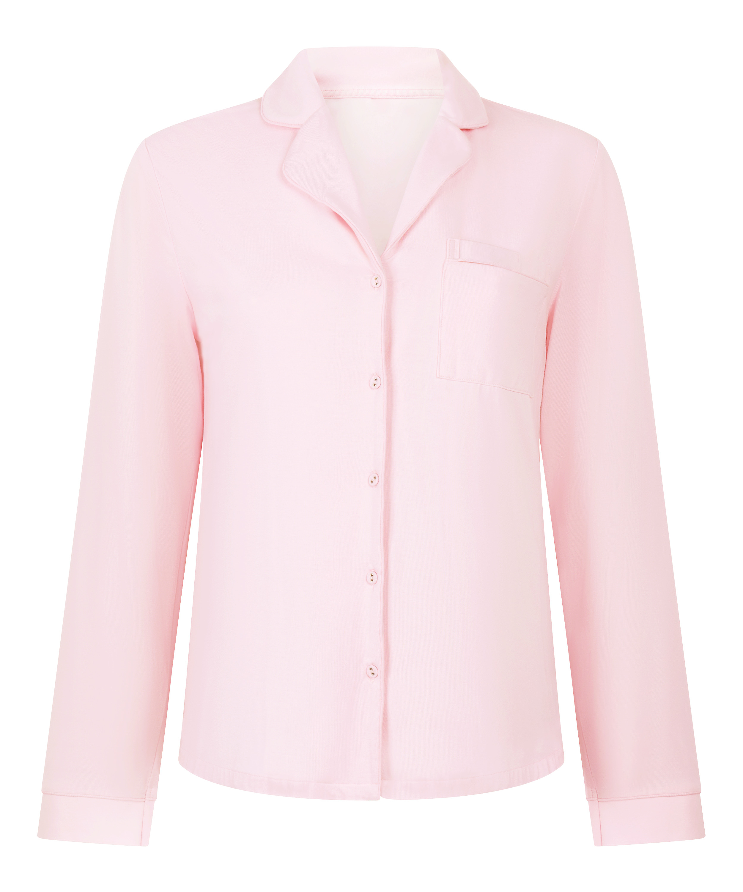 Essential Jersey Long-Sleeved Jacket, Pink, main