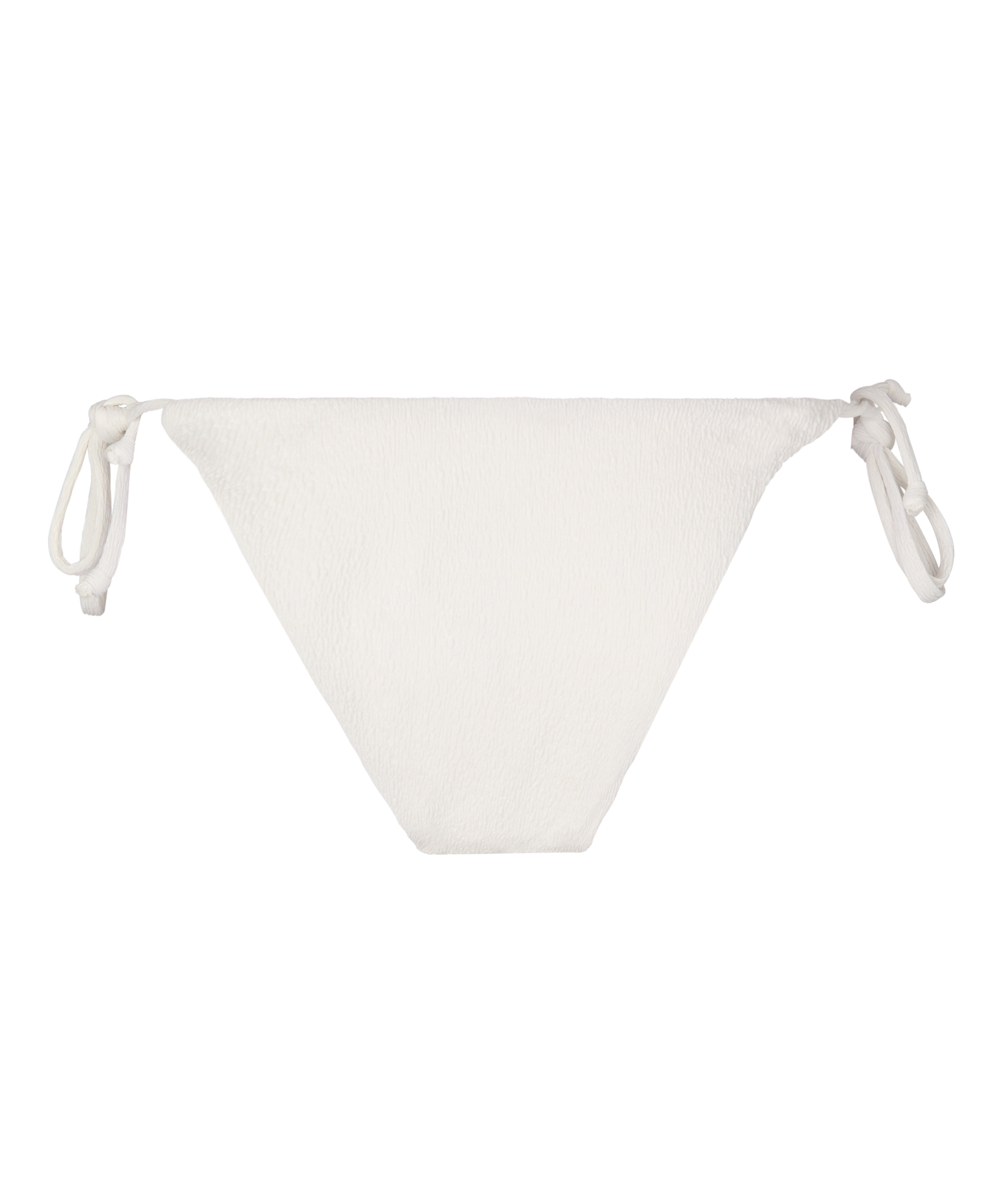Highleg Bikini Bottom Crinkle, White, main