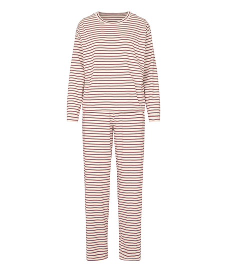 Pyjamaset Cotton Jersey, Red