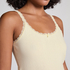 Pointelle Singlet, Yellow