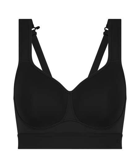 HKMX Sports bra The All Star Level 2, Black