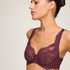 Daisy Non-Padded Underwired Bra, Purple