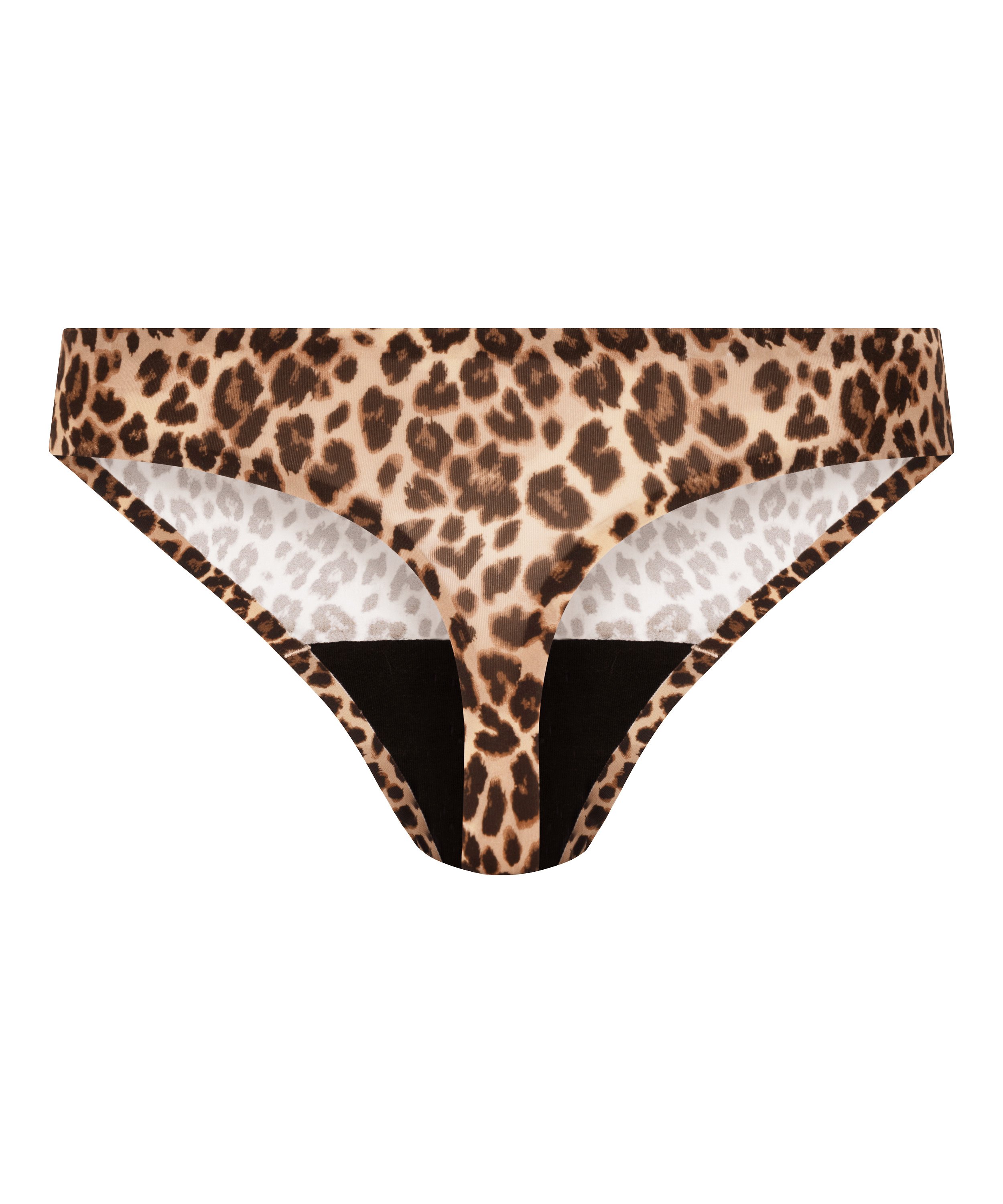 Invisible thong basic, Brown, main