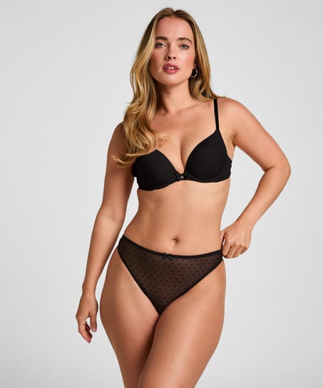 Highleg Thong Frankie, Black