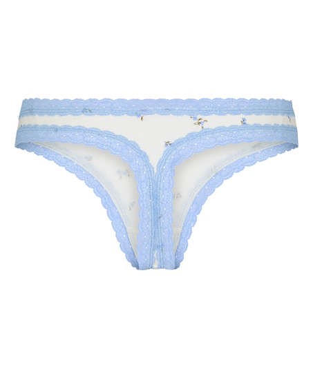Georgia Thong, White