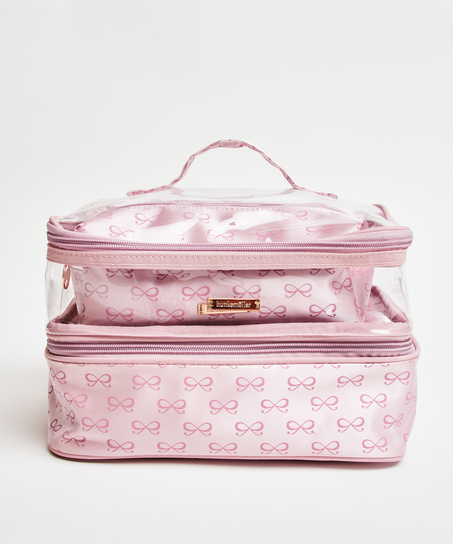 3 pack make-up bag, Pink