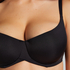 Smooth Padded Underwired Bra, Black