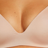 Mona padded non-underwired bra, Beige